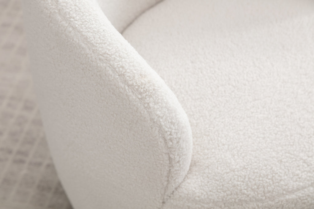 Ergonomic barrel backrest close-up