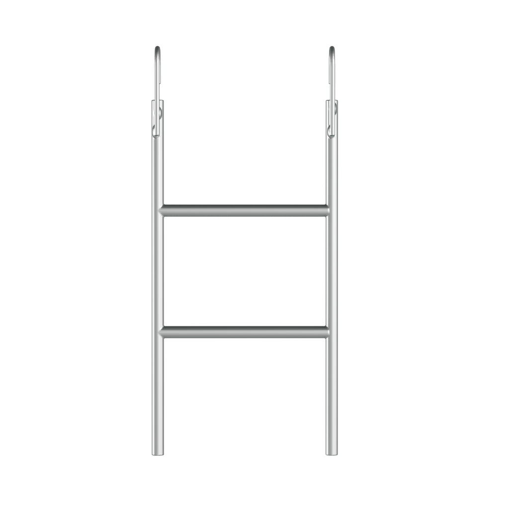 Galvanized steel frame five W-shaped legs stable base detail