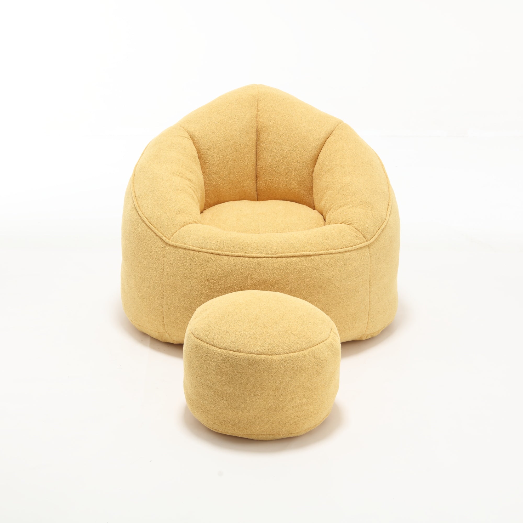 Bean bag chair with footrest — full set