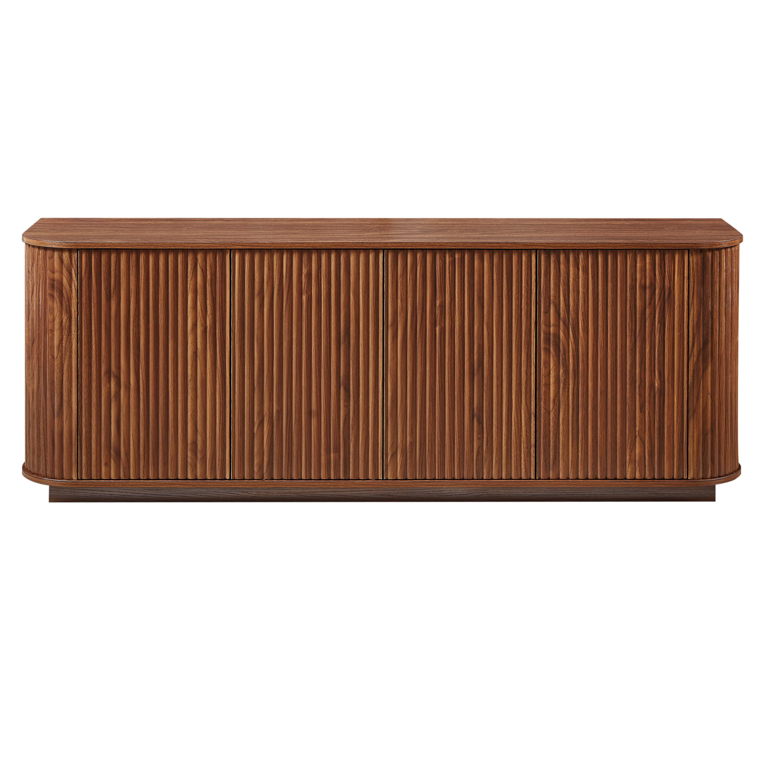Press-spring door sideboard handle-free design detail