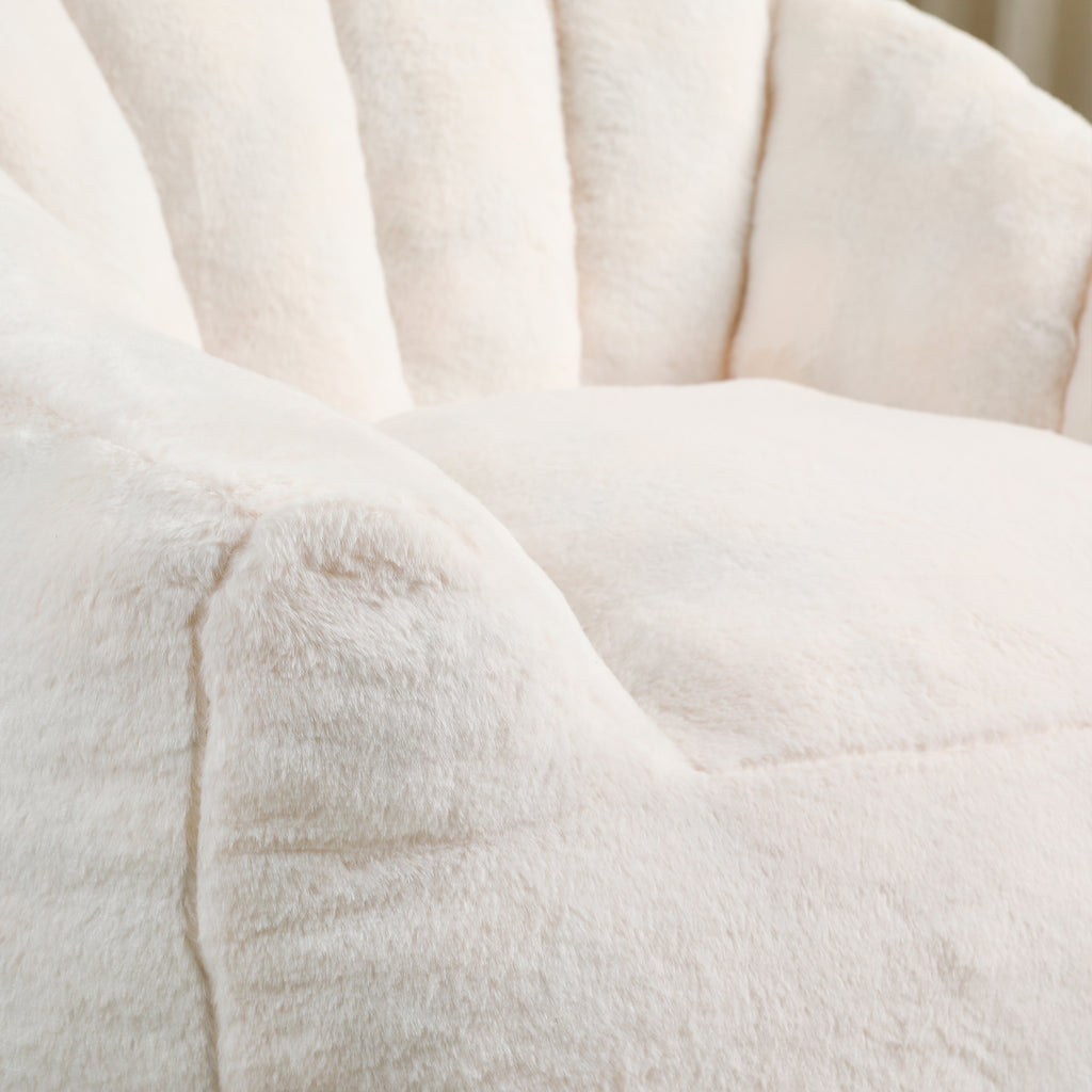Bean bag lounger in bedroom setting