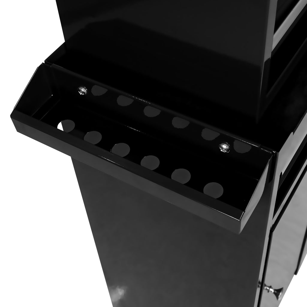 Tool chest interior adjustable shelf and bolts