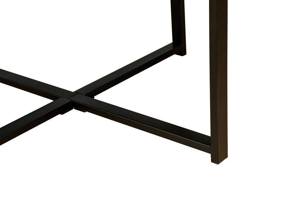 Antique brown octagonal table vintage craftsmanship overview
