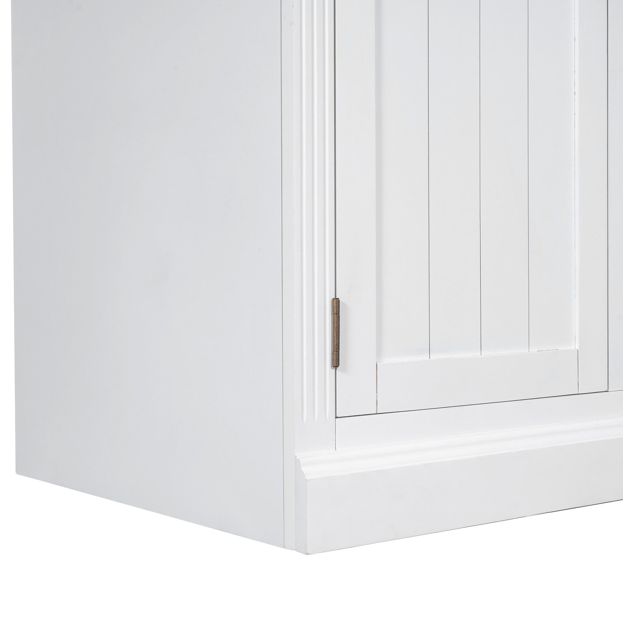 Bookcase desk anti-tip safety kit installation detail