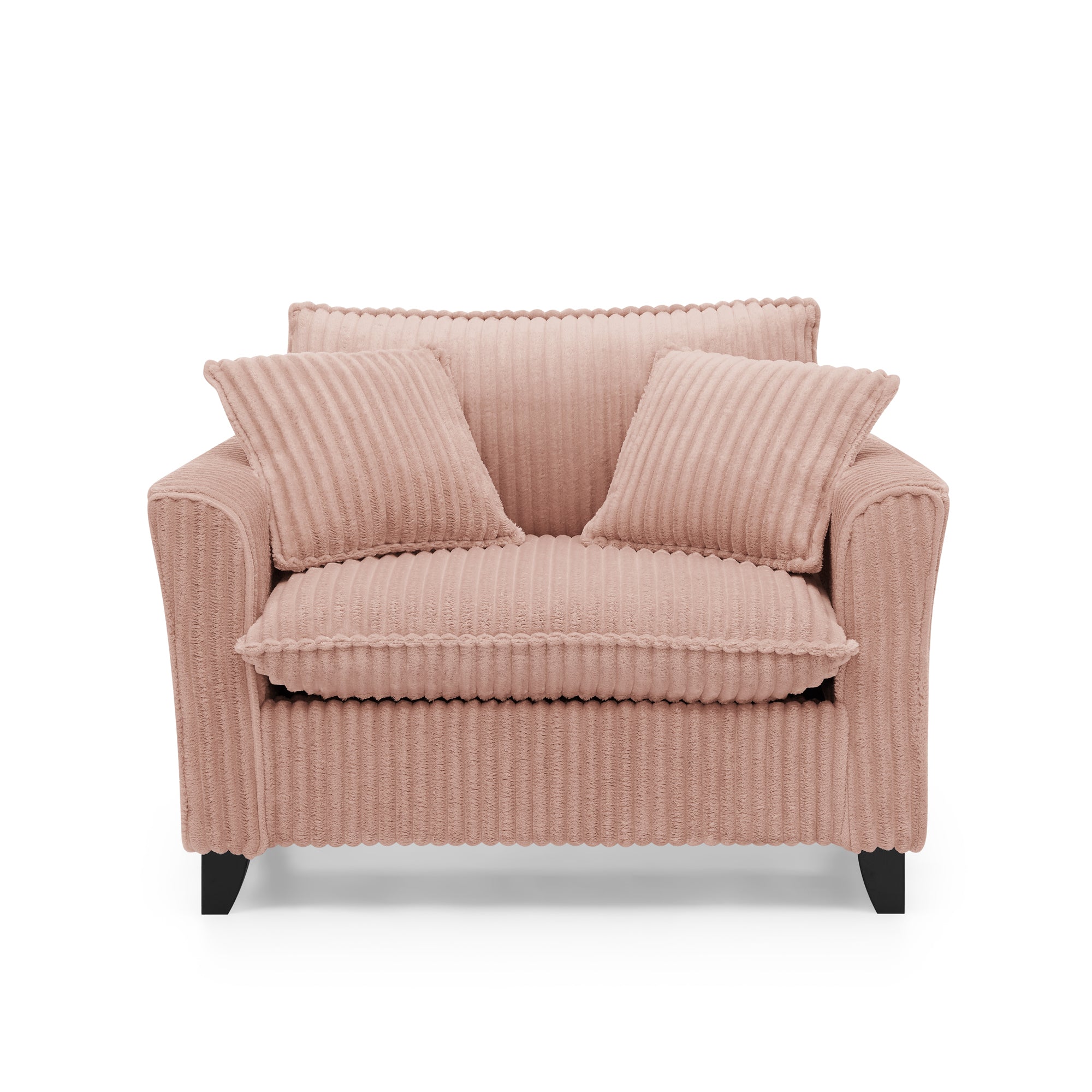 Ergonomic backrest and soft seat cushion detail