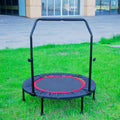 40 inch mini exercise rebounder trampoline — front view
