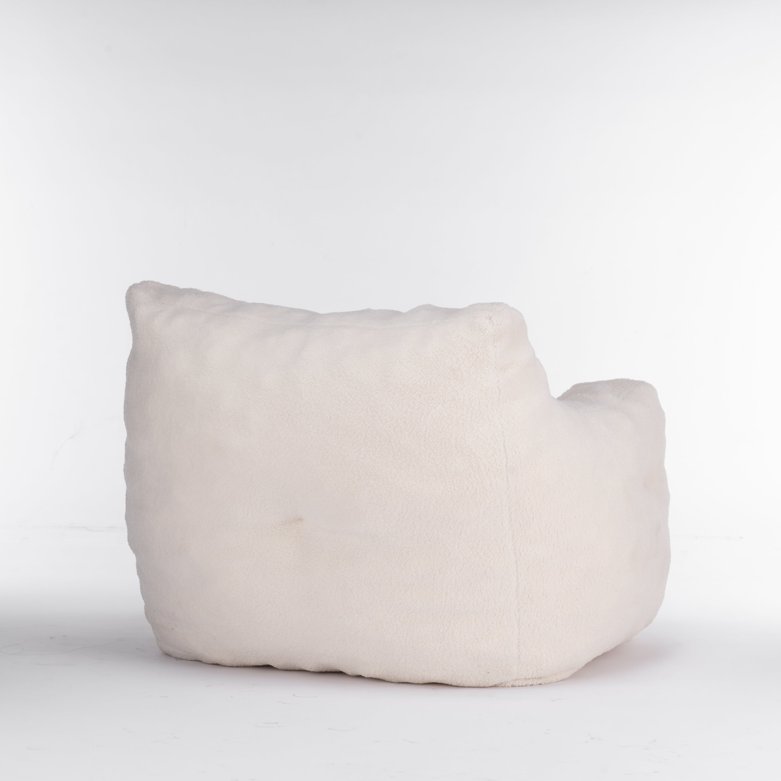 Bean bag lounger in bedroom setting