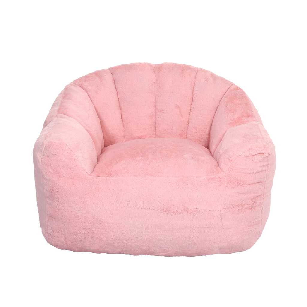 Faux fur fabric texture close-up