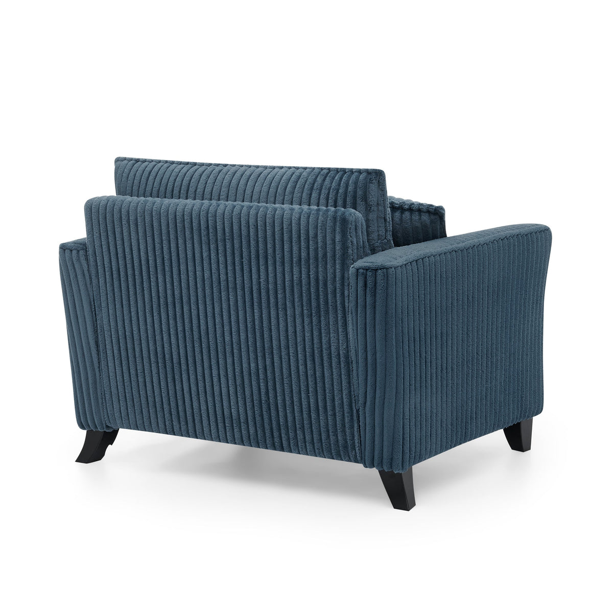 Lazy sofa chair, comfortable single-person sofa chair, with a backrest and soft seat cushion, having armrests on both sides, suitable for living room and bedroom - Brown